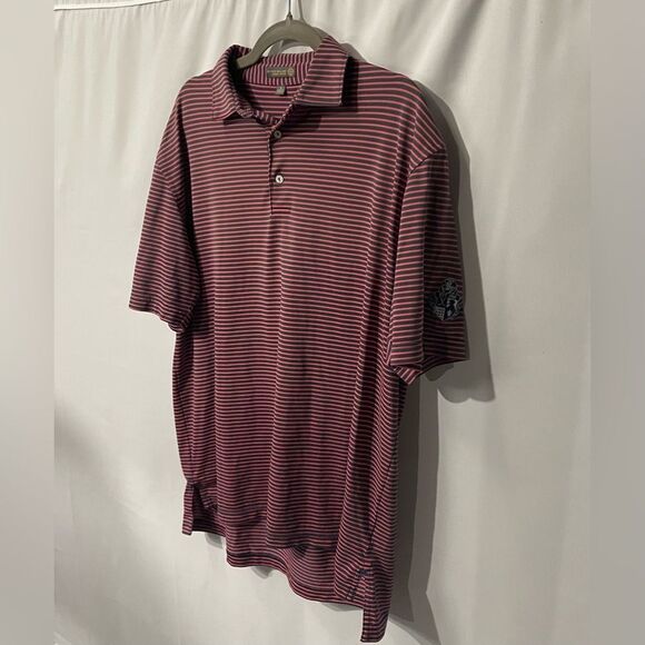 Peter Millar Summer Comfort Polo Shirt Size L - Picture 2 of 8